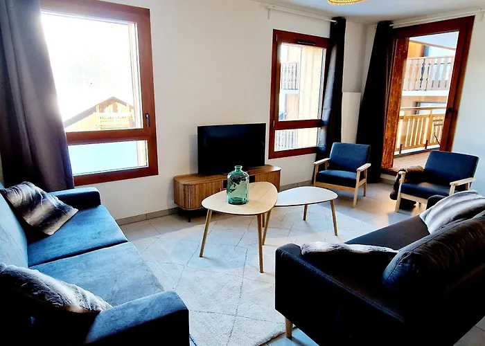 Neuf 5 Pieces A 20m Des Pistes Avec Garage Double - Fr-1-755-37 Apartment