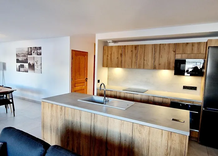 Apartment Neuf 5 Pieces A 20m Des Pistes Avec Garage Double - Fr-1-755-37