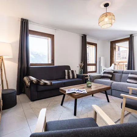 Apartment Neuf 5 Pieces A 20m Des Pistes Avec Garage Double *